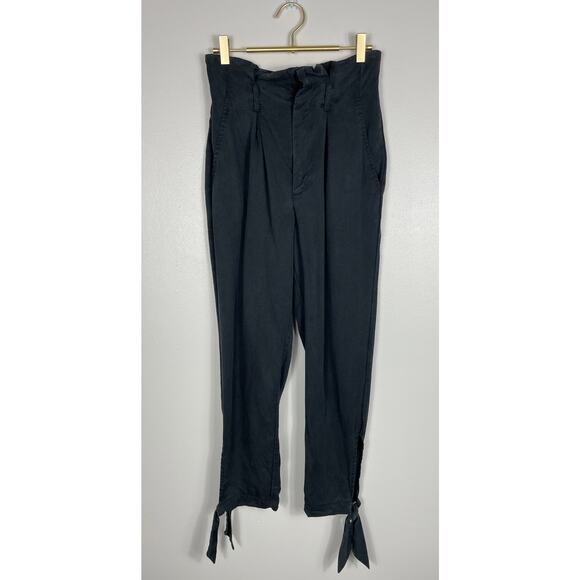 Reformation Avalon Ankle Tie Paperboy High Waisted Trouser Pants 2P *No Belt - Picture 4 of 14